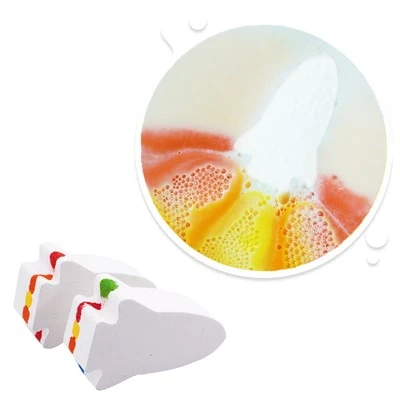 Rainbow Plane Bath Bomb